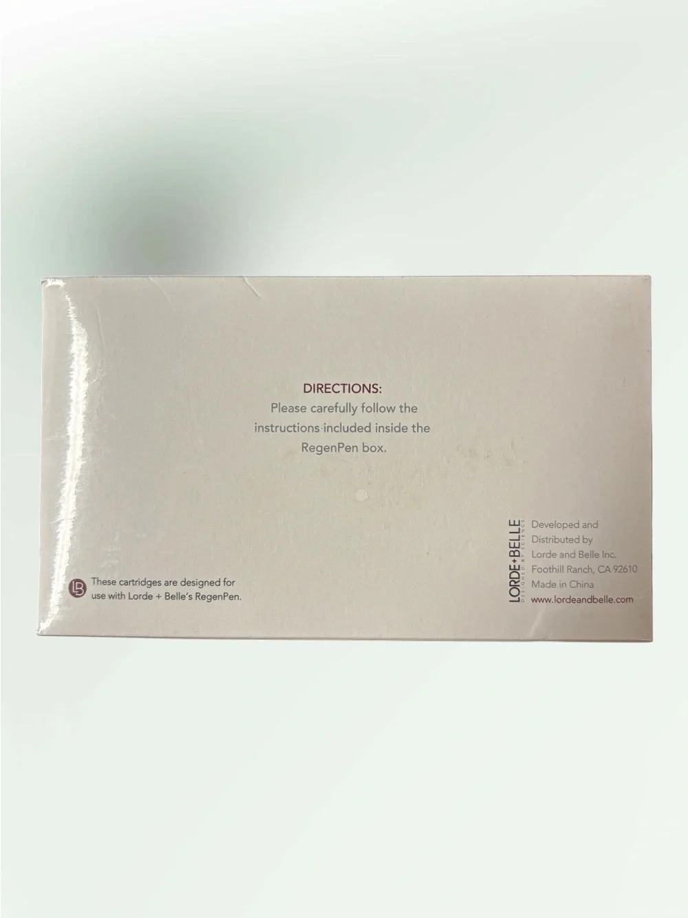 Lorde + Belle RegenPen Cartridges - Sensitive, White - Picture 3 of 4